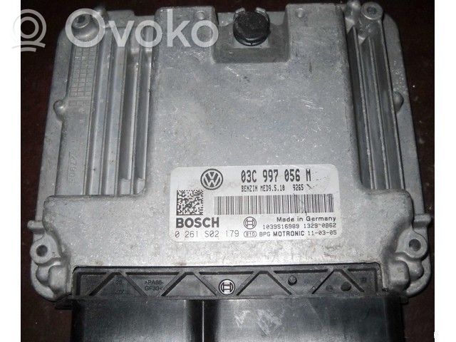Engine control unit/module ECU   03C997056M,0261S02179