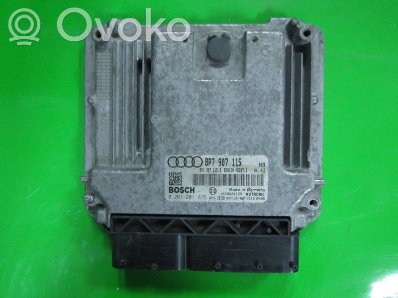 Audi A3 S3 A3 Sportback 8P Engine control unit/module ECU 