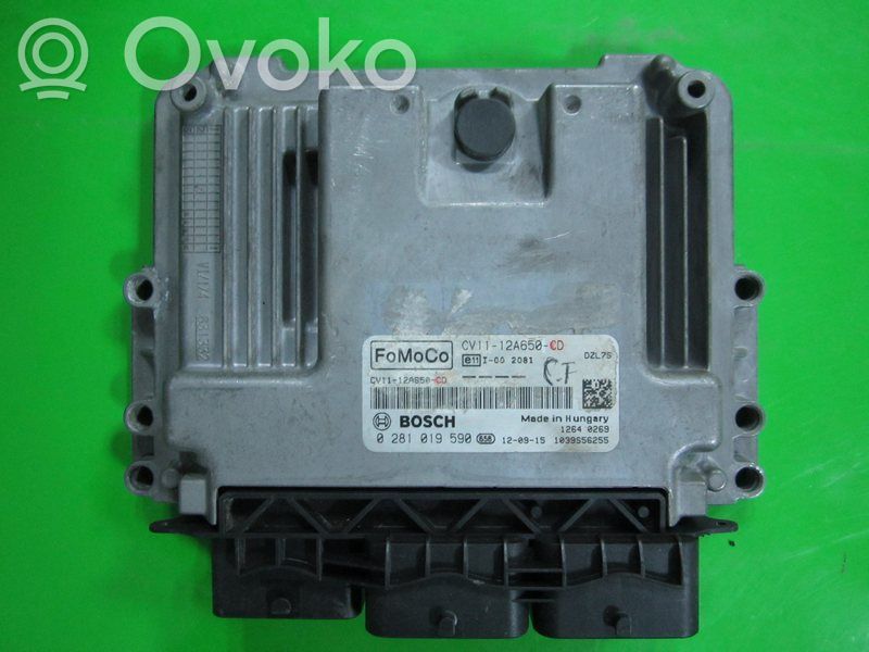 Engine control unit/module ECU   CV1112A650CD,0281019590