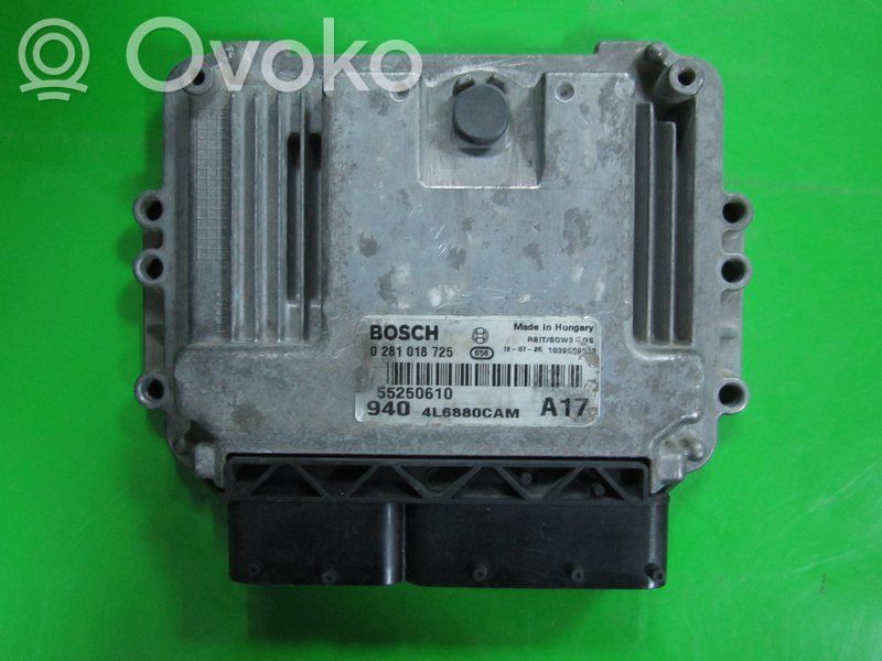 Engine control unit/module ECU   55250610,0281018725