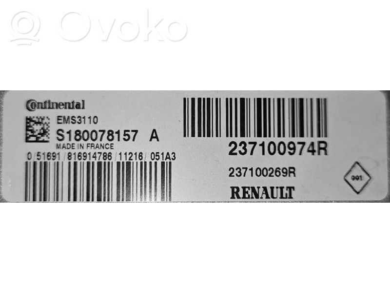Renault Megane III Engine control unit/module ECU 