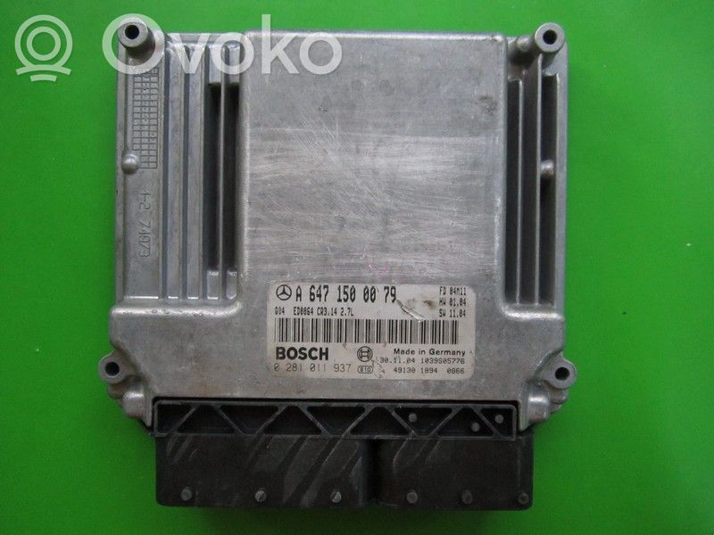 Mercedes-Benz E W211 Engine control unit/module ECU 