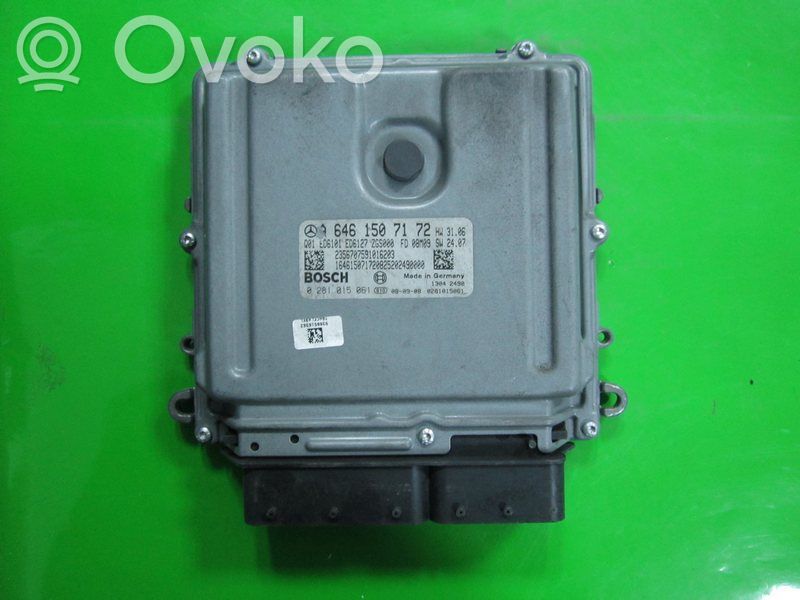 Mercedes-Benz Vito Viano W639 Unitate control motor/modul ECU 