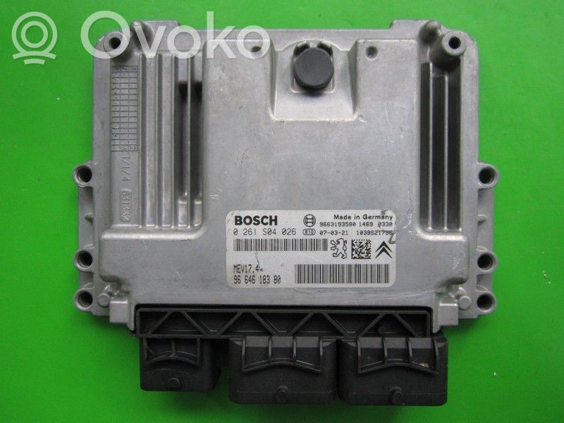 Peugeot 207 Engine control unit/module ECU 