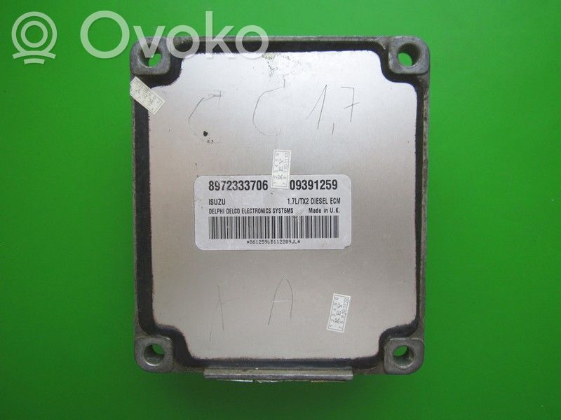 Opel Corsa C Unitate control motor/modul ECU 
