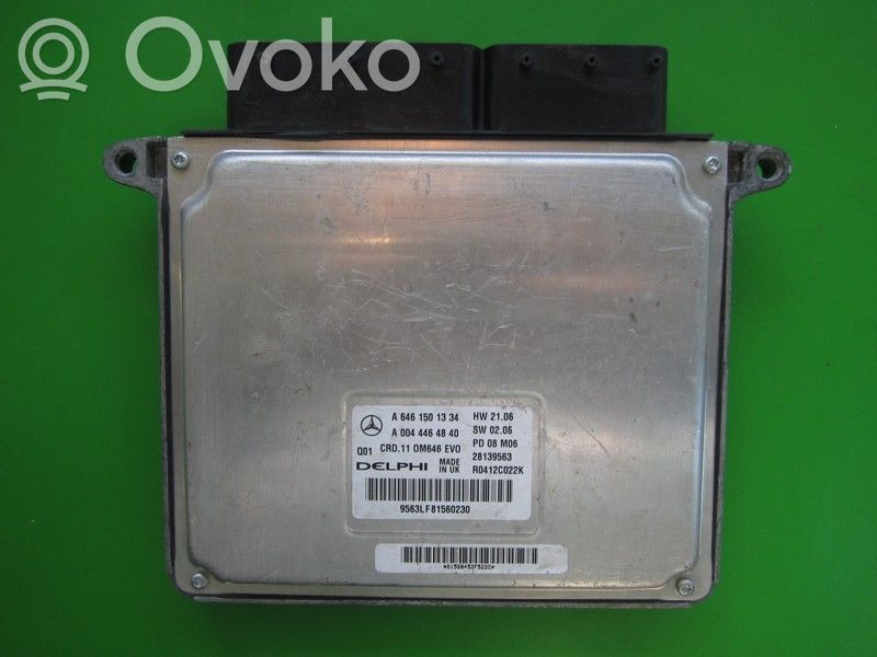 Mercedes-Benz E W211 Unitate control motor/modul ECU 