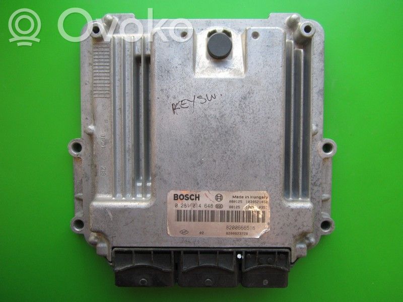 Renault Trafic II (X83) Unidad de control/módulo ECU del motor 