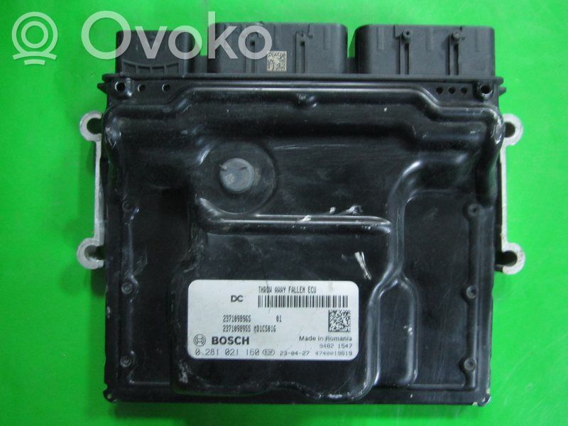 Renault Trafic II (X83) Engine control unit/module ECU 