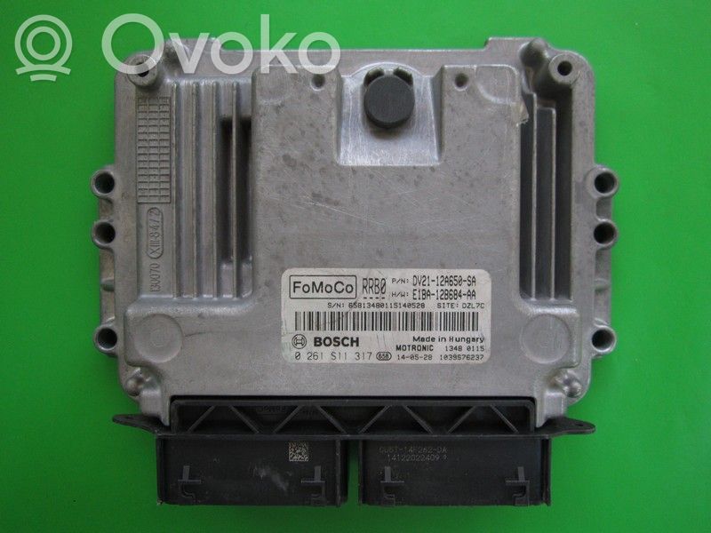 Engine control unit/module ECU   DV2112A650SA,0261S11317
