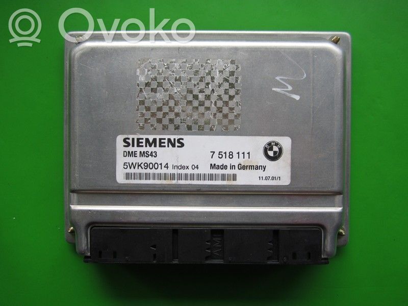 BMW 3 E46 Engine control unit/module ECU 
