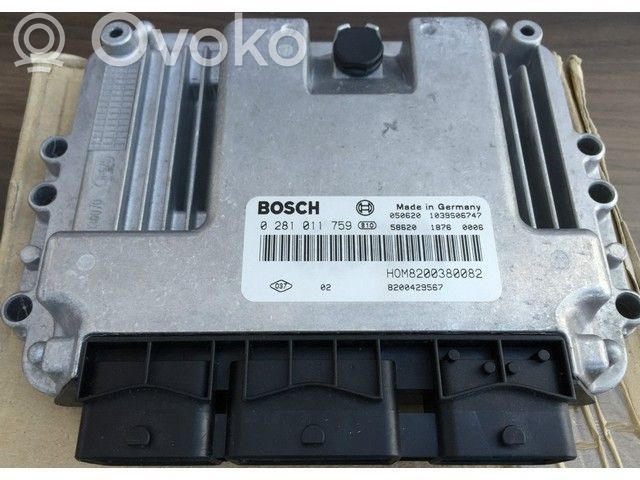 Engine control unit/module ECU   8200429567,0281011759