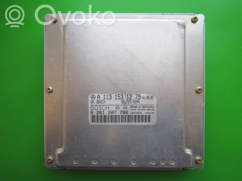 Mercedes-Benz SL R230 Komputer / Sterownik ECU silnika 