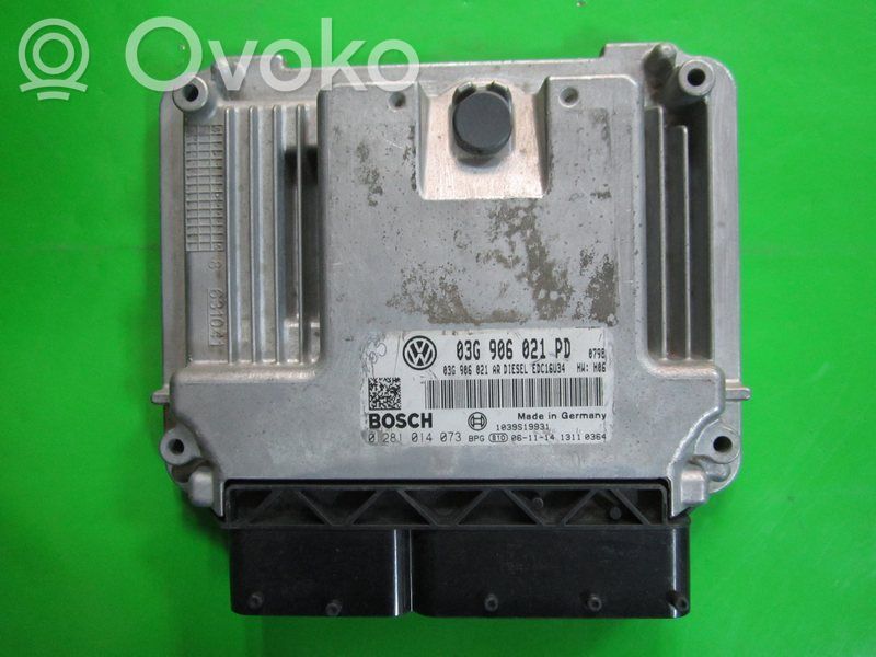 Volkswagen Caddy Centralina/modulo motore ECU 