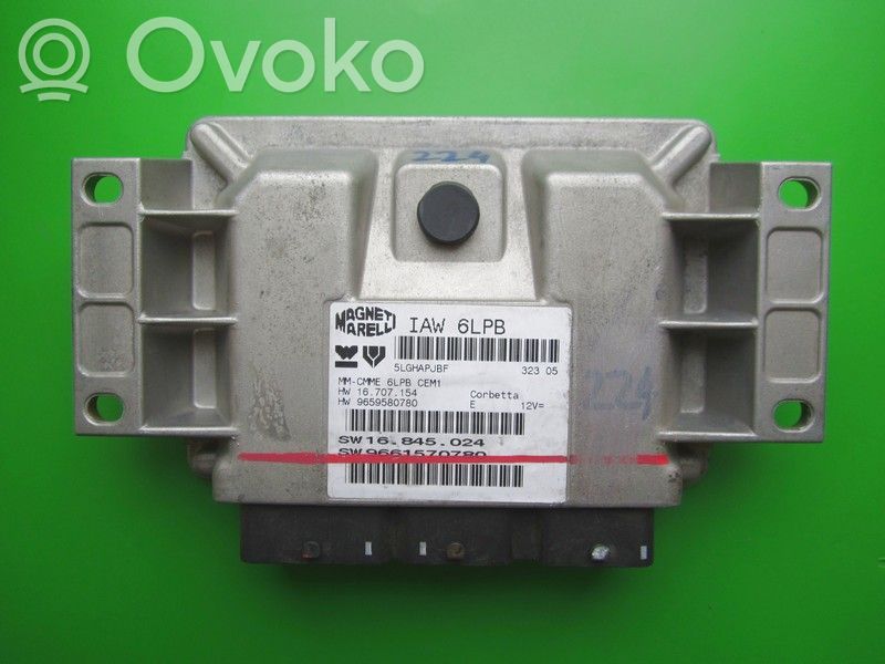 Peugeot 407 Engine control unit/module ECU 