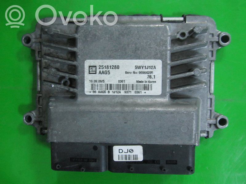 Unitate control motor/modul ECU   25181280,5WY1J12A
