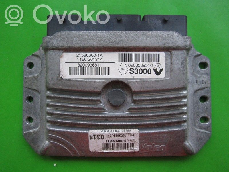 Renault Kangoo II Engine control unit/module ECU 