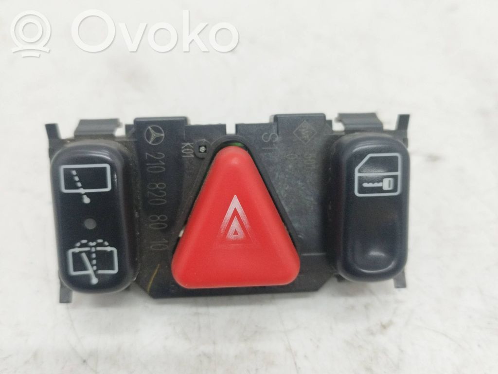 Mercedes-Benz E W210 Hazard light switch 