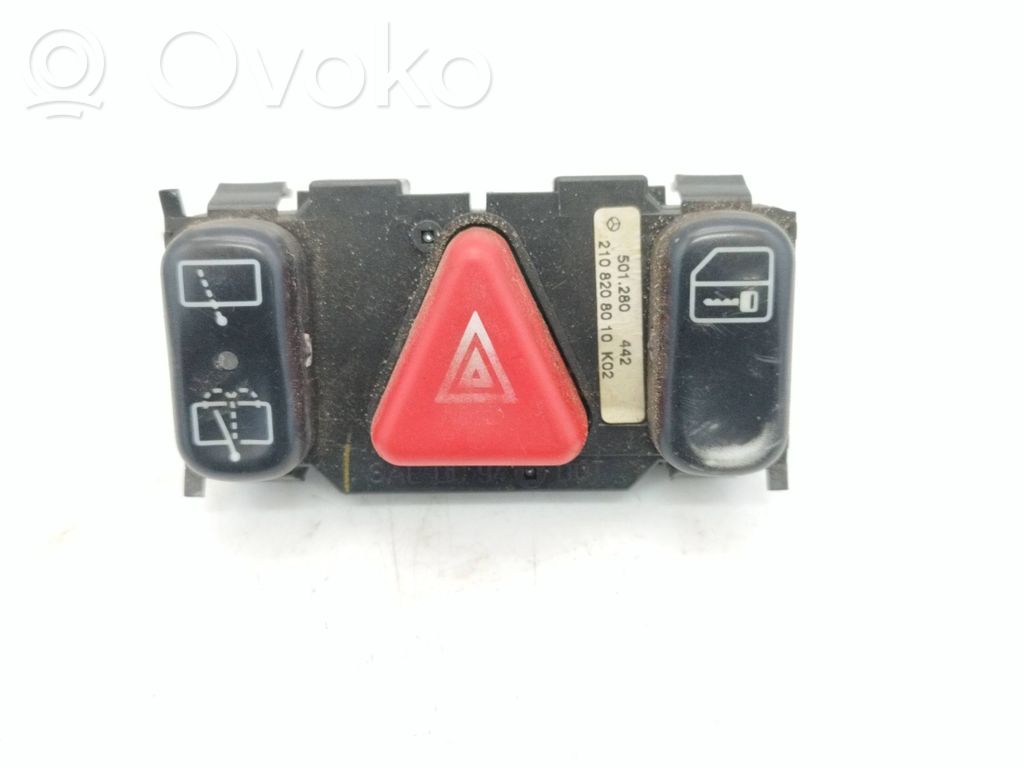 Mercedes-Benz E W210 Hazard light switch 
