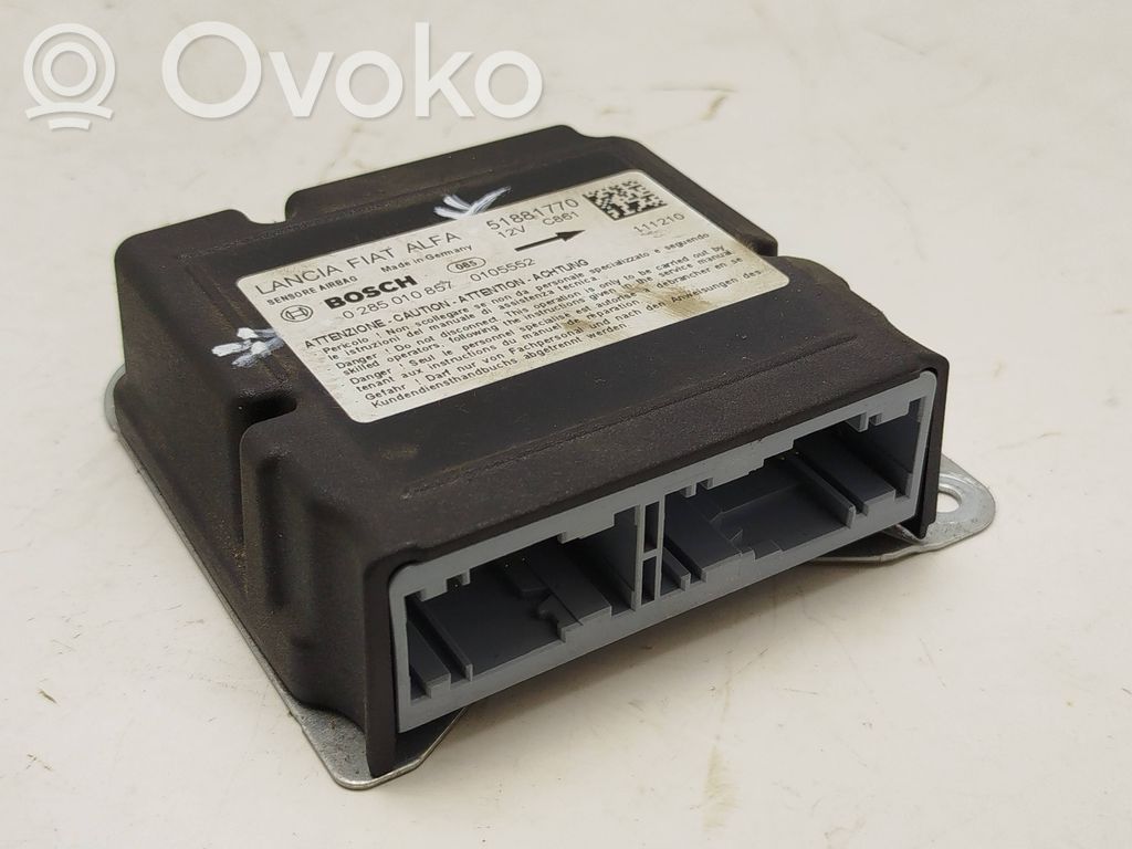 Opel Combo D Airbag control unit/module 