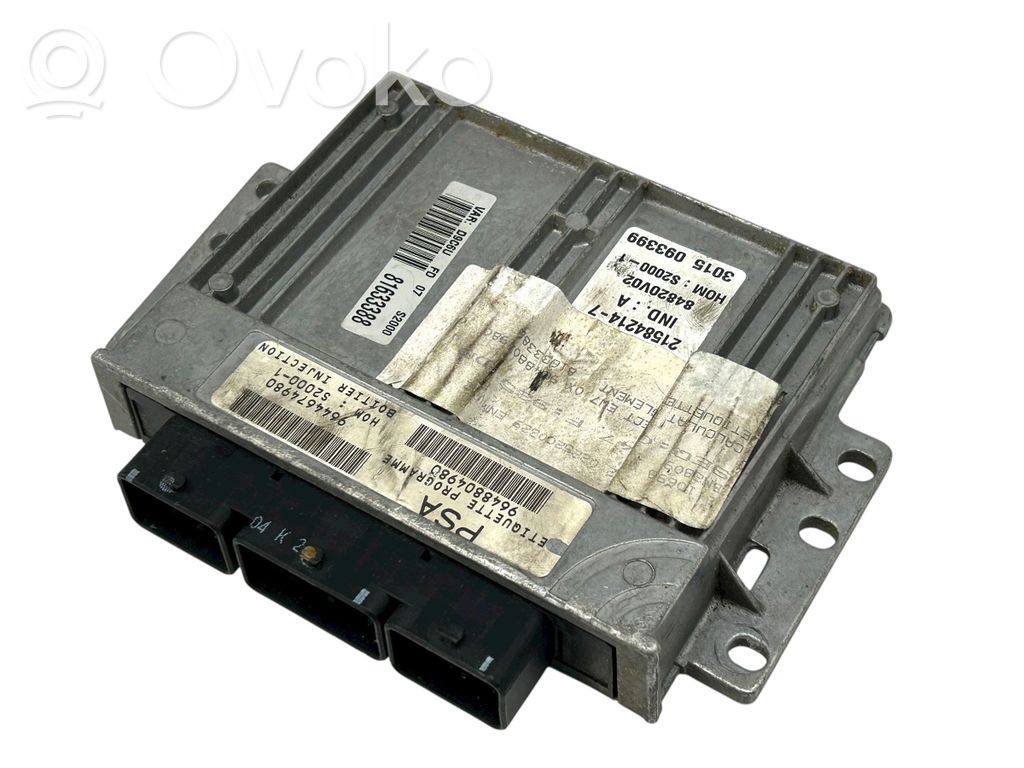 Engine control unit/module   9648804980,S20001,9644674980