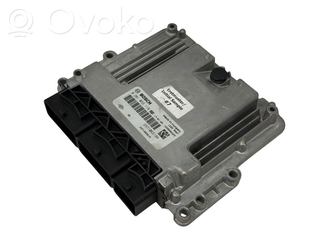 Renault Kadjar Unité de commande, module ECU de moteur 
