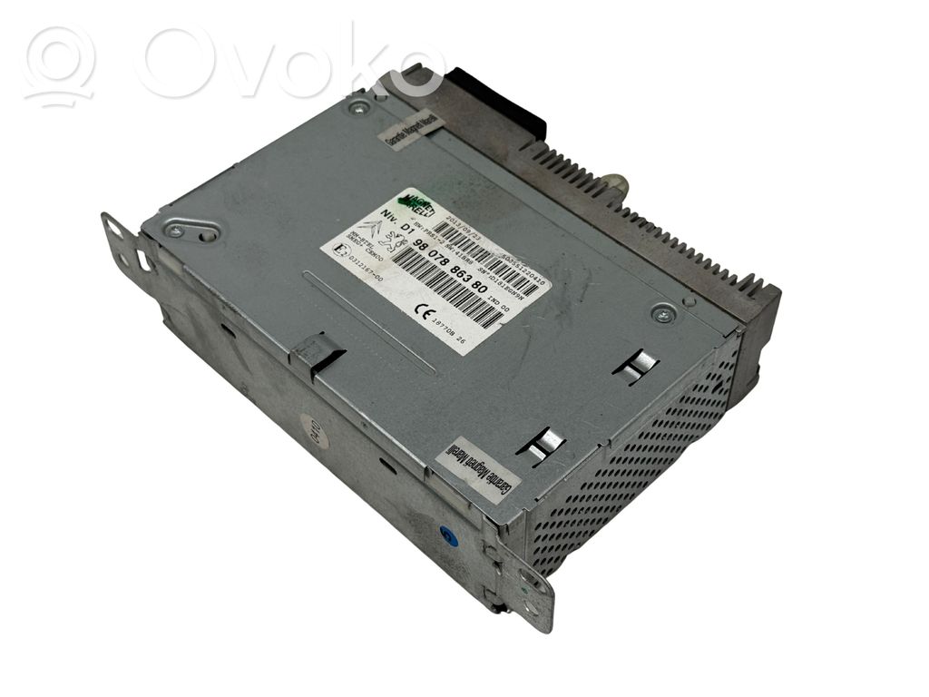 Panel / Radioodtwarzacz CD/DVD/GPS   9807886380,20130923,E031216700