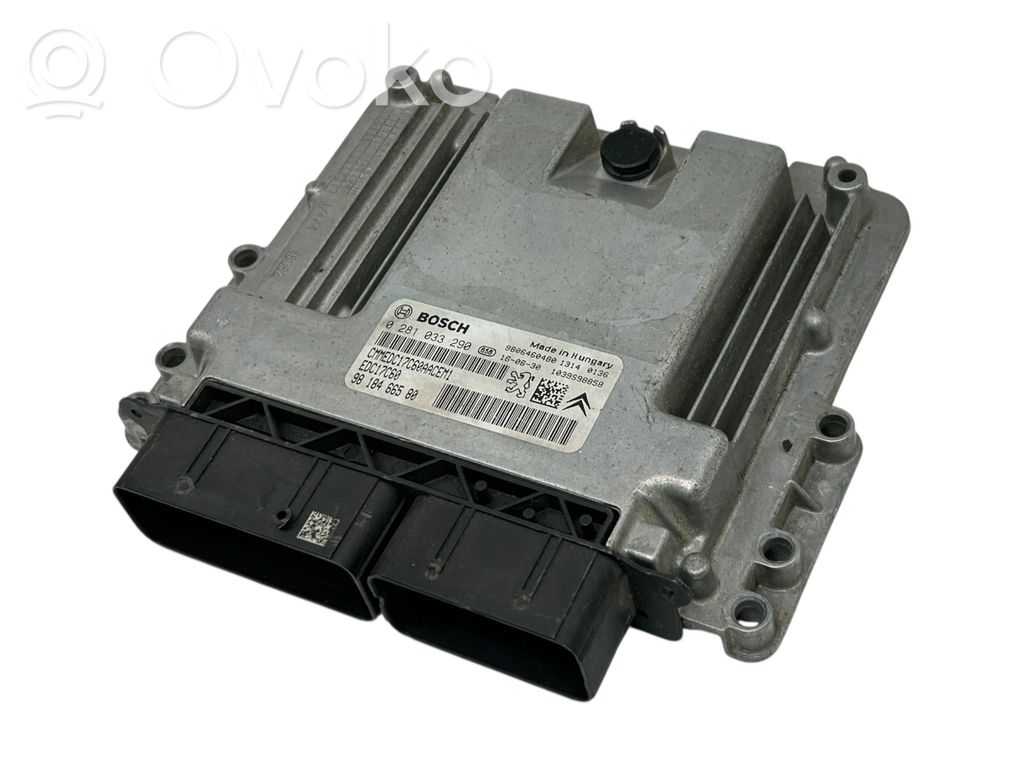 Peugeot 3008 II Engine control unit/module 