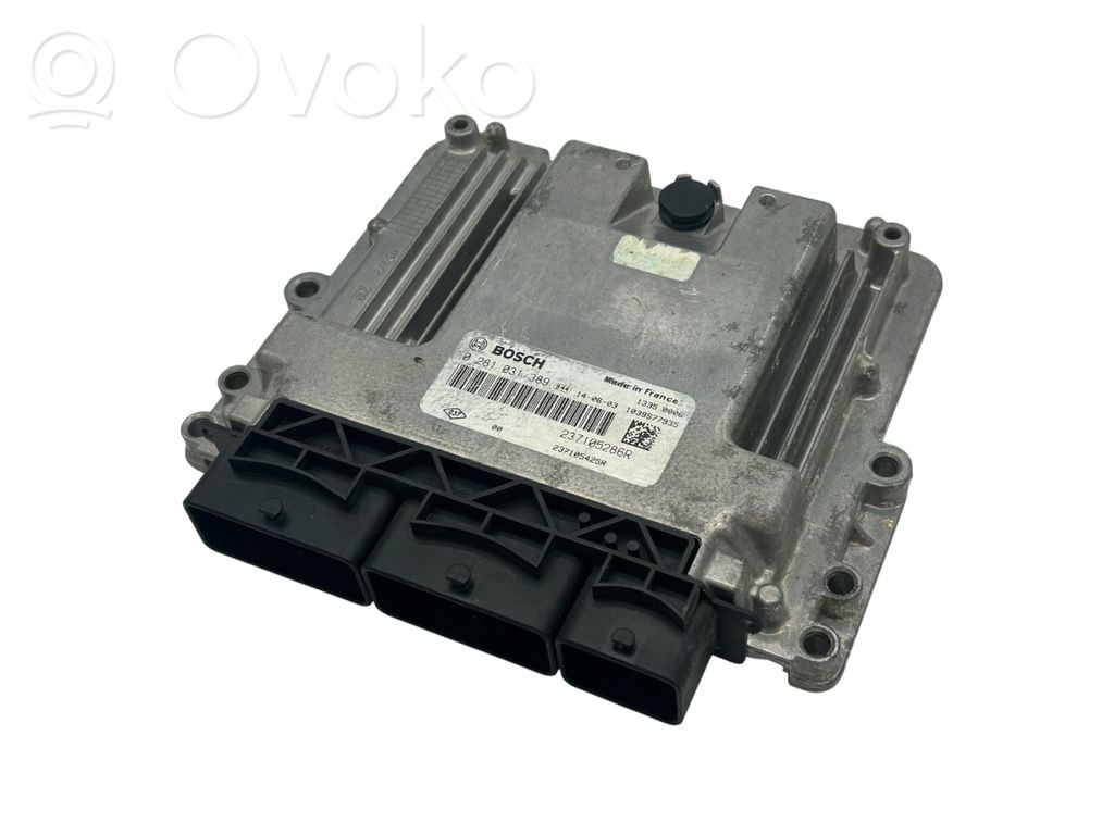 Unidad de control/módulo del motor   0281031389,237105286R