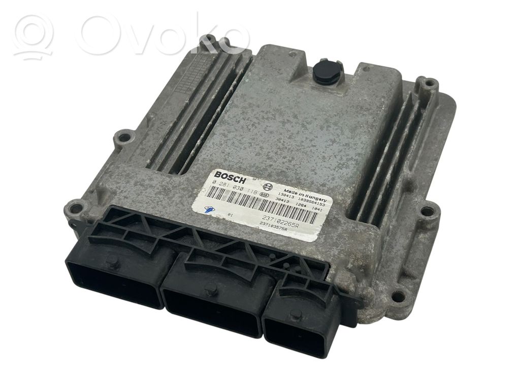 Unidad de control/módulo del motor   0281030116,237103575R,237102265R