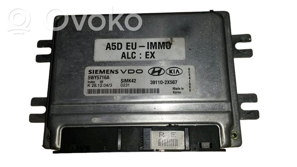 Engine control unit/module   5WY5716A