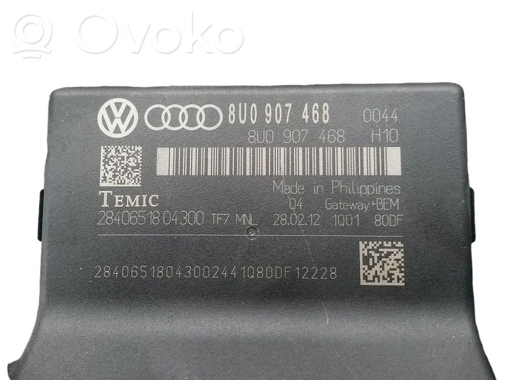 Other control units/modules   8U0907468