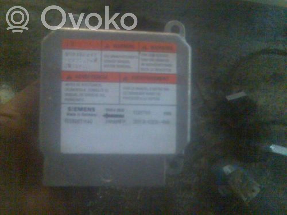 Opel Agila A Airbag control unit/module 