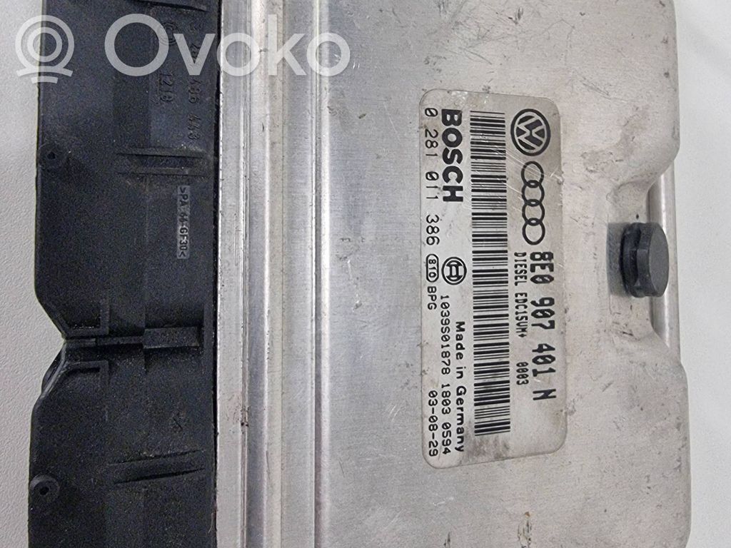 Audi A4 S4 B6 8E 8H Engine control unit/module 
