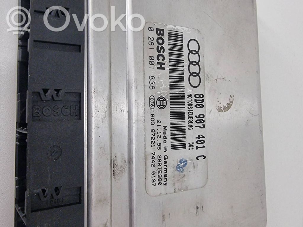 Audi A6 S6 C5 4B Engine control unit/module 
