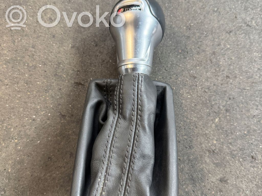 Audi A3 S3 8V Perilla/embellecedor de cuero de la palanca de cambios 