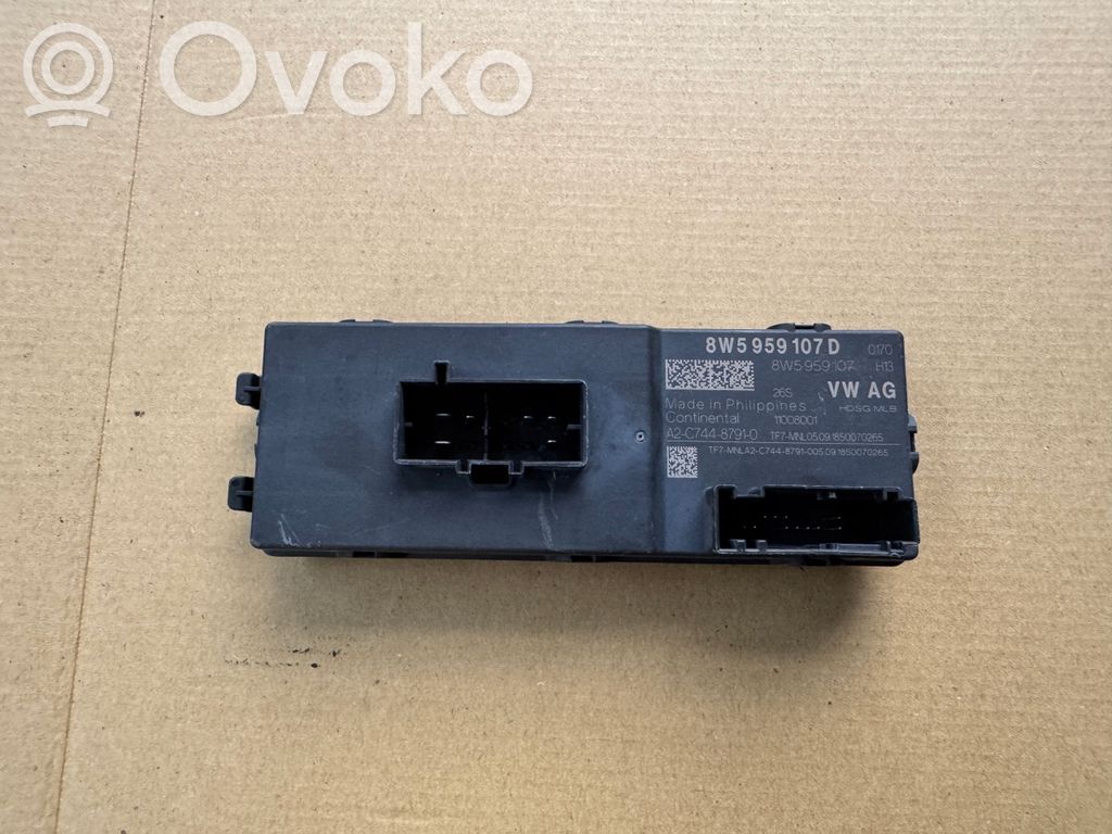Audi A6 S6 C8 4K Unité de commande / module de hayon 