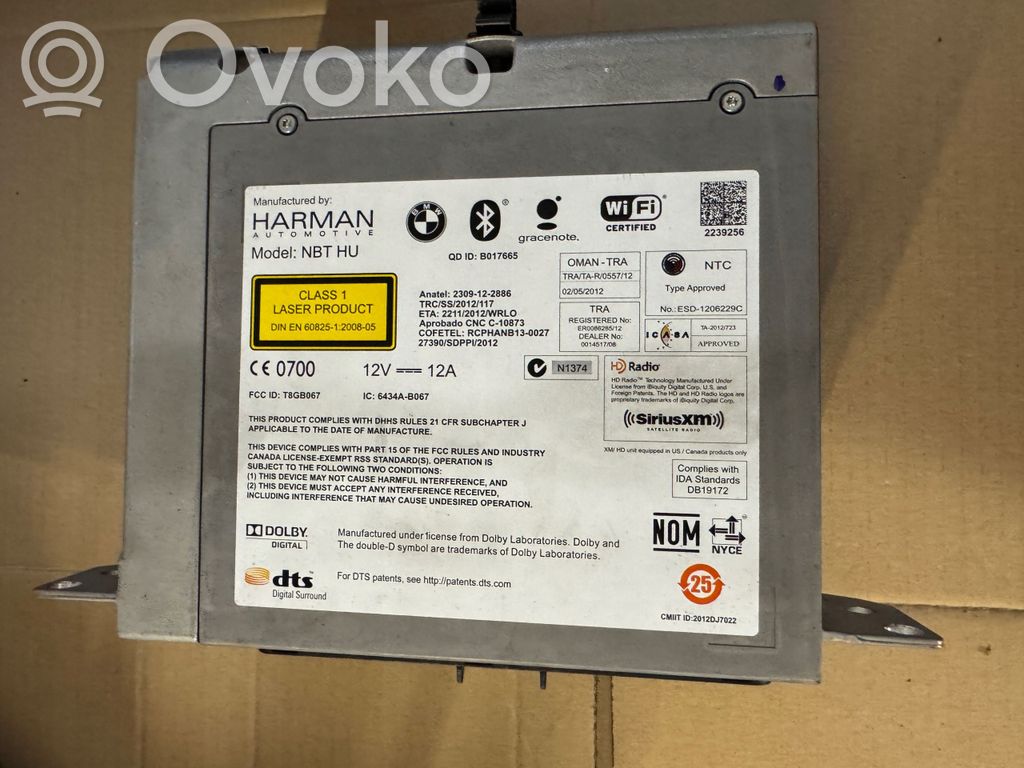 BMW X5 F15 Stacja multimedialna GPS / CD / DVD 
