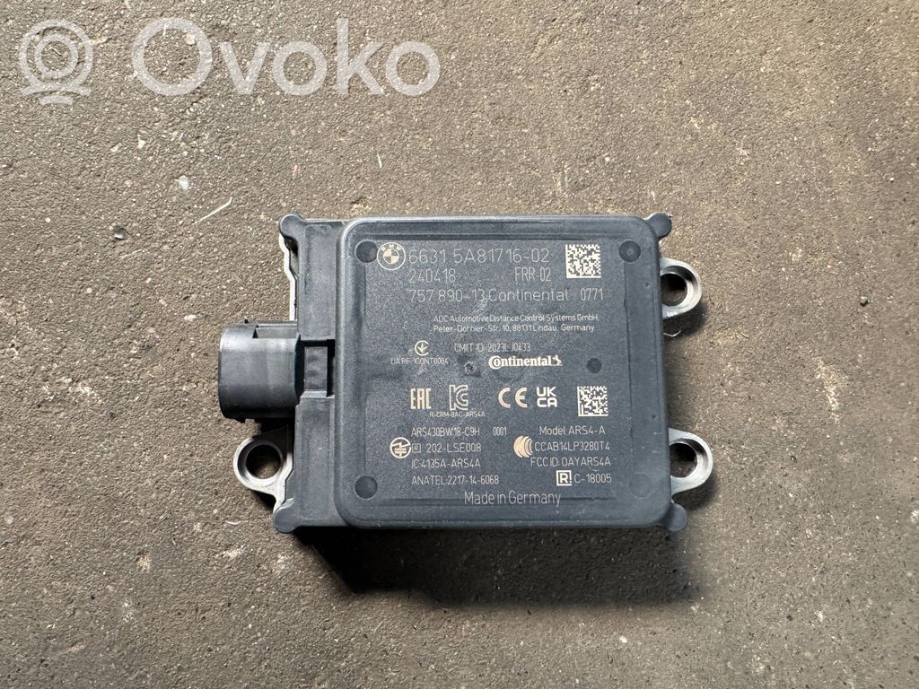 Radar / Czujnik Distronic   5A81716