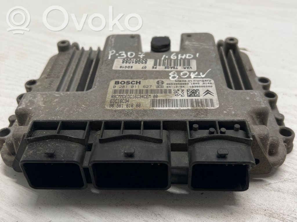 Peugeot 307 Engine control unit/module 
