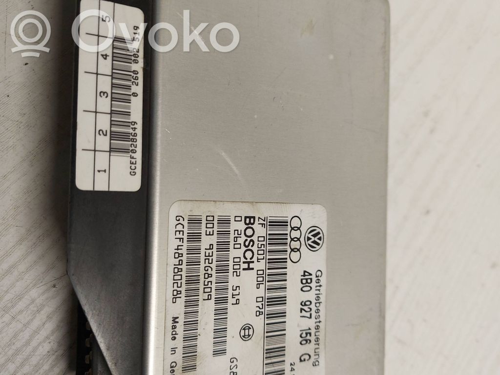 Audi A6 Allroad C5 Gearbox control unit/module 