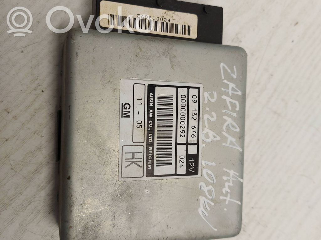 Sterownik / Moduł skrzyni biegów   09132676,0000000292
