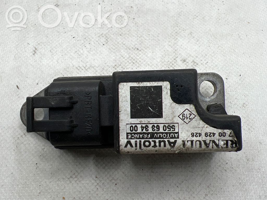 Renault Scenic I Airbagsensor Crashsensor Drucksensor 