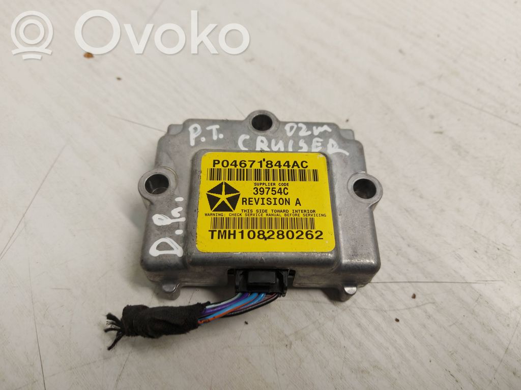 Chrysler PT Cruiser Sensor impacto/accidente para activar Airbag 