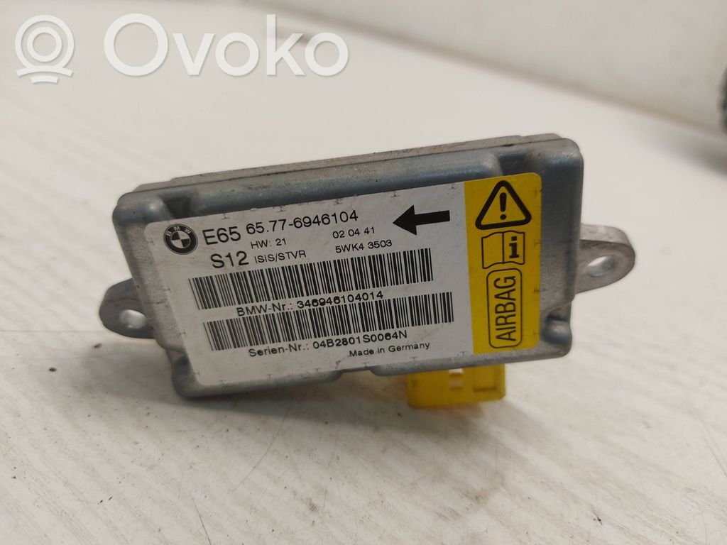 BMW 7 E65 E66 Airbag control unit/module 