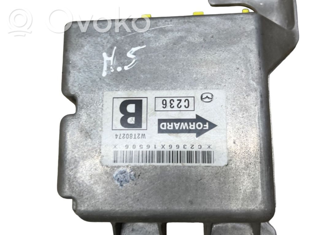 Mazda 5 Oro pagalvių valdymo blokas 