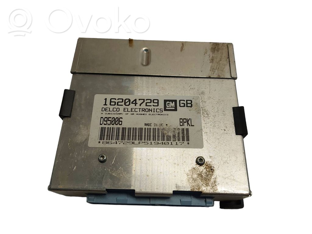 Engine control unit/module   16204729,D95006
