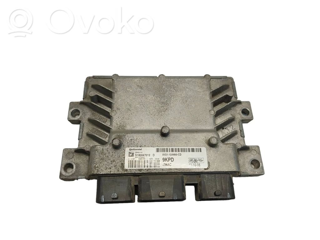 Engine control unit/module   AV2112A650CD,9KPD,S180047012D