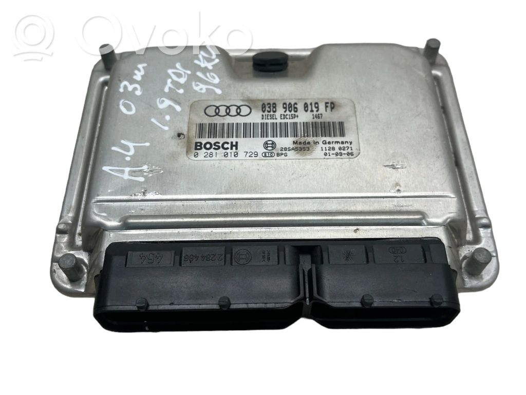 Audi A4 S4 B6 8E 8H Sterownik / Moduł ECU 