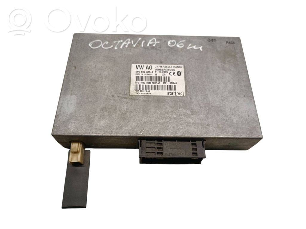 Skoda Octavia Mk2 (1Z) Bluetooth modulis 