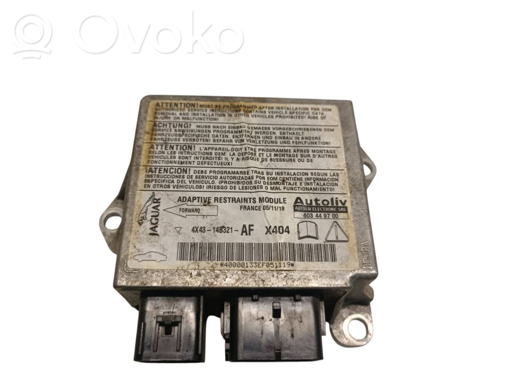 Jaguar X-Type Airbag control unit/module 
